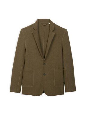Billy Reid Olive Green Boiled Wool Sportcoat Large